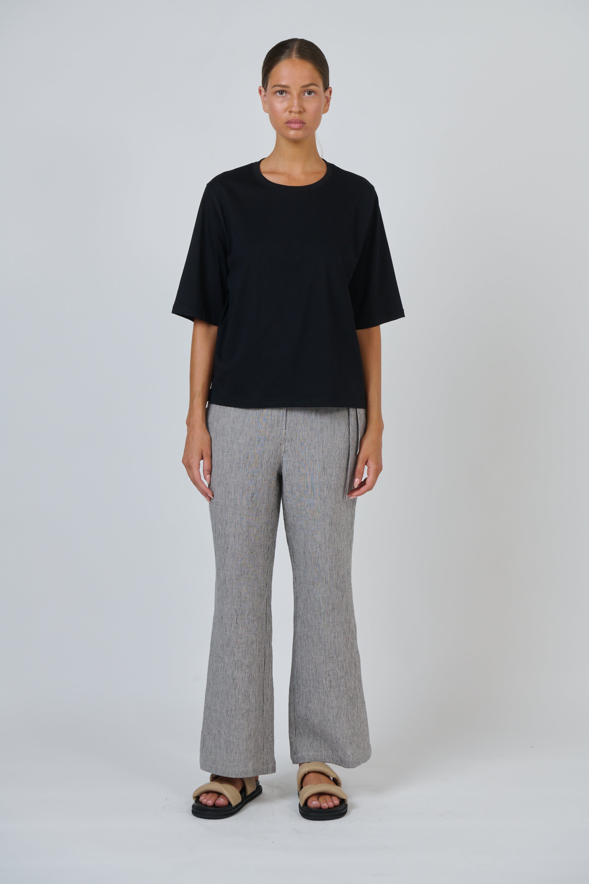 Naturals | Cotton T-Shirt | Black