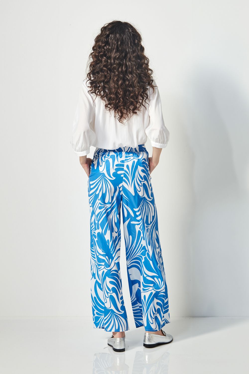 Glide by Verge - Baker Pants - Blue Print