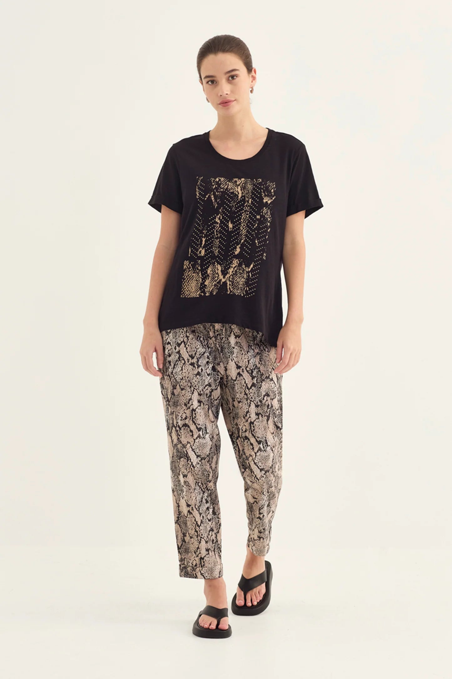 Verge | Hallie Top | Black