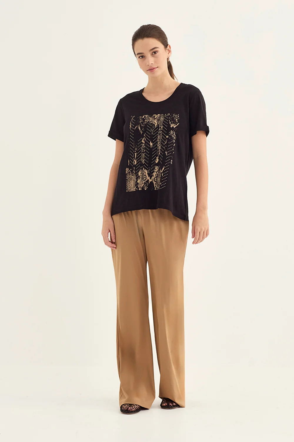 Verge | Hallie Top | Black