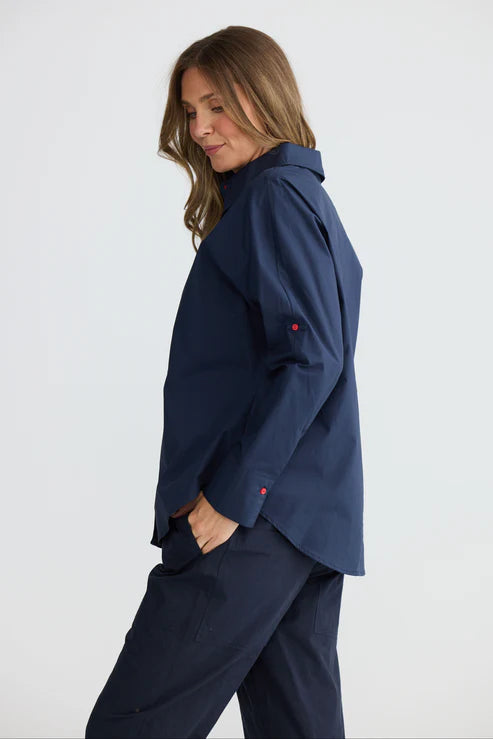 Holiday | Fae Shirt | Navy