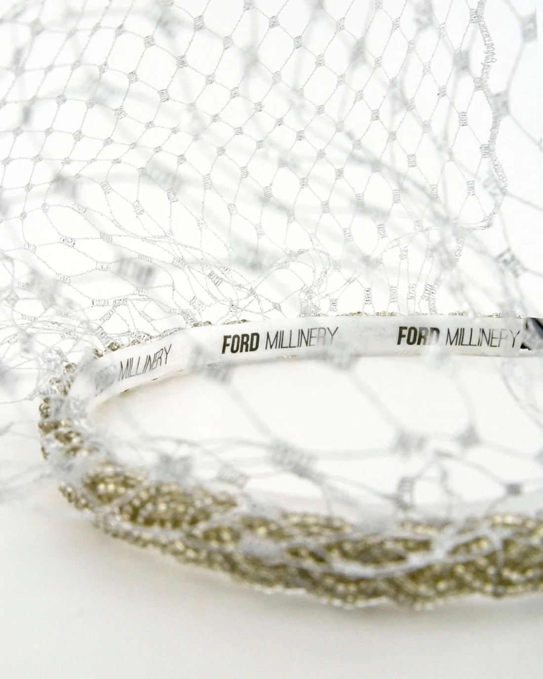Ford Milliinery | Izzy Headpiece | Silver