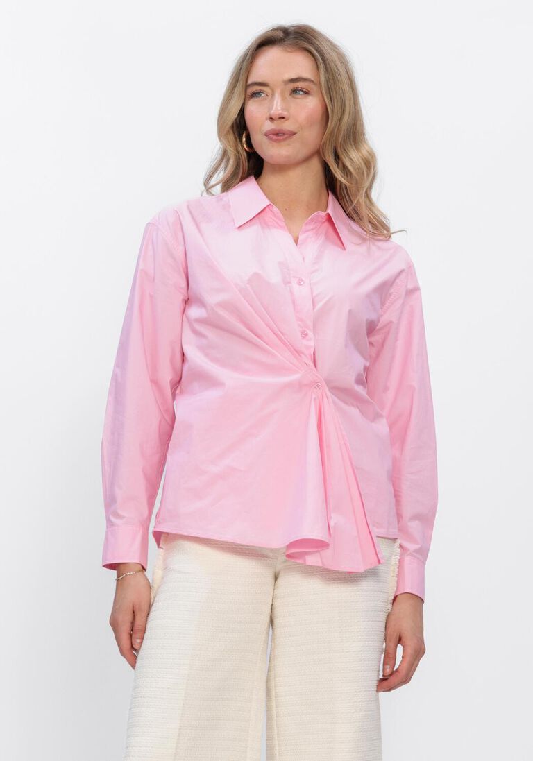 InWear | Lelo Dallas Pleated Shirt | Candy Pink