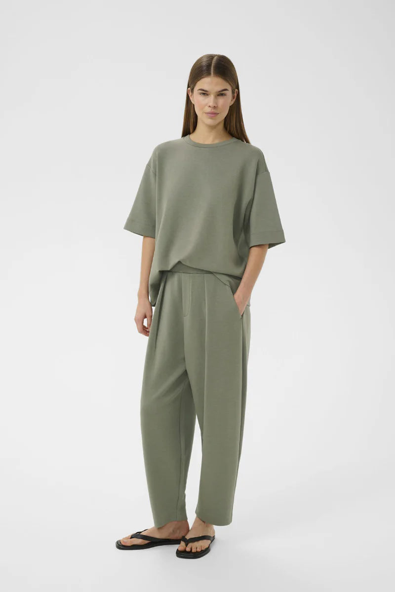 InWear | Pannie Barrel Pant | Mulled Basil