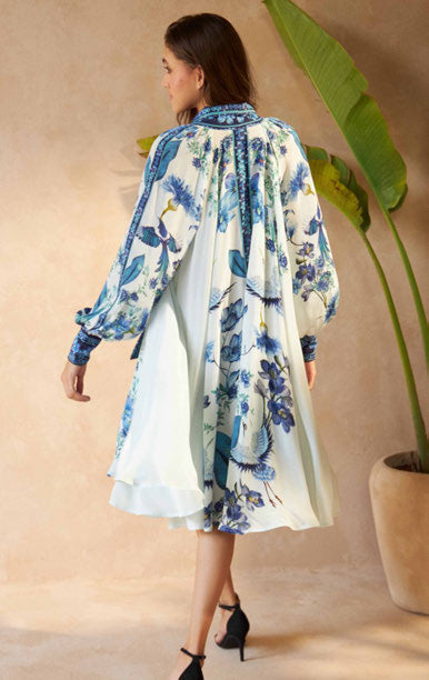 Inoa | Amber Dress | Flowers Blu