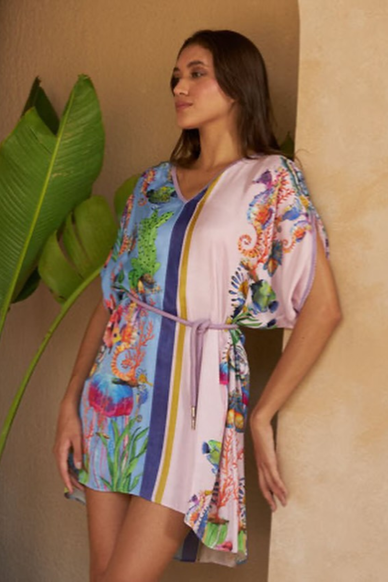Inoa | Daffodil Dress | Shells Multicolour