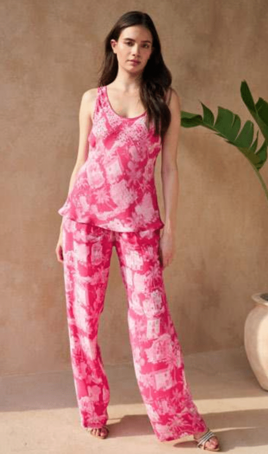 Inoa | Larch Trousers | Fucsia Play