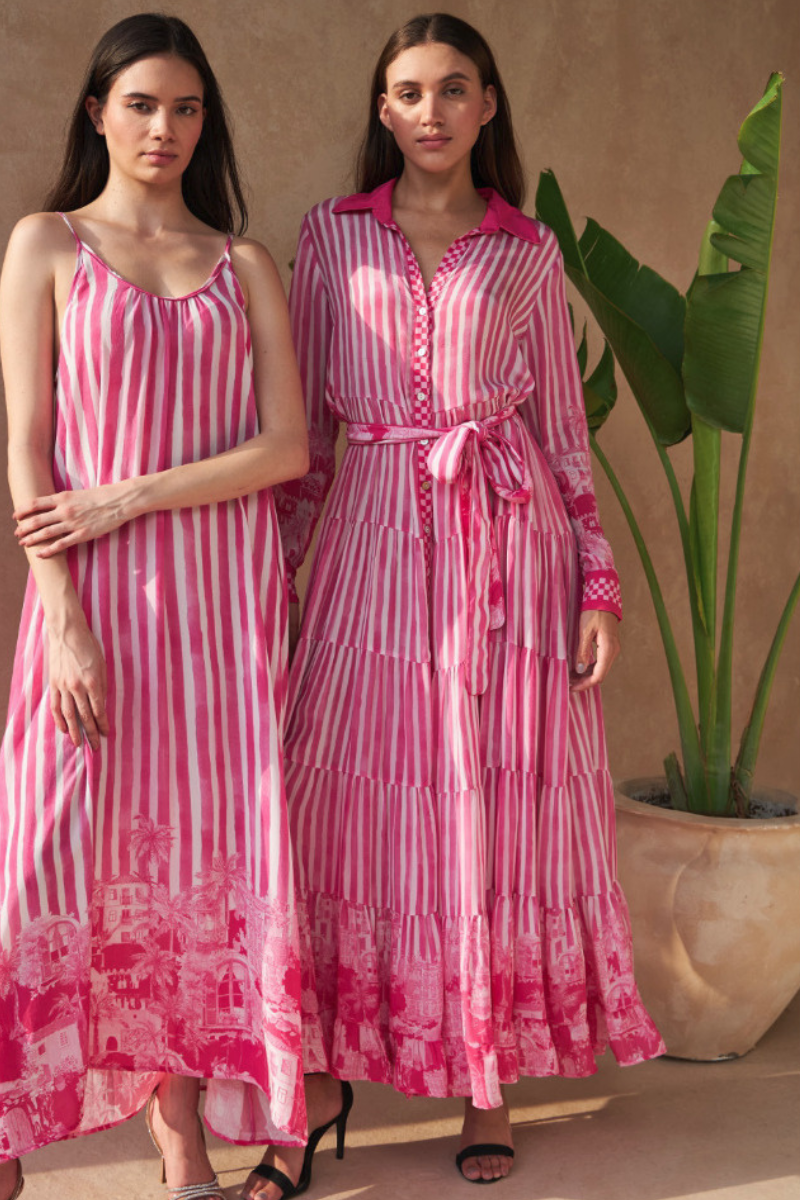 Inoa | Perorian Dress | Fucsia Play