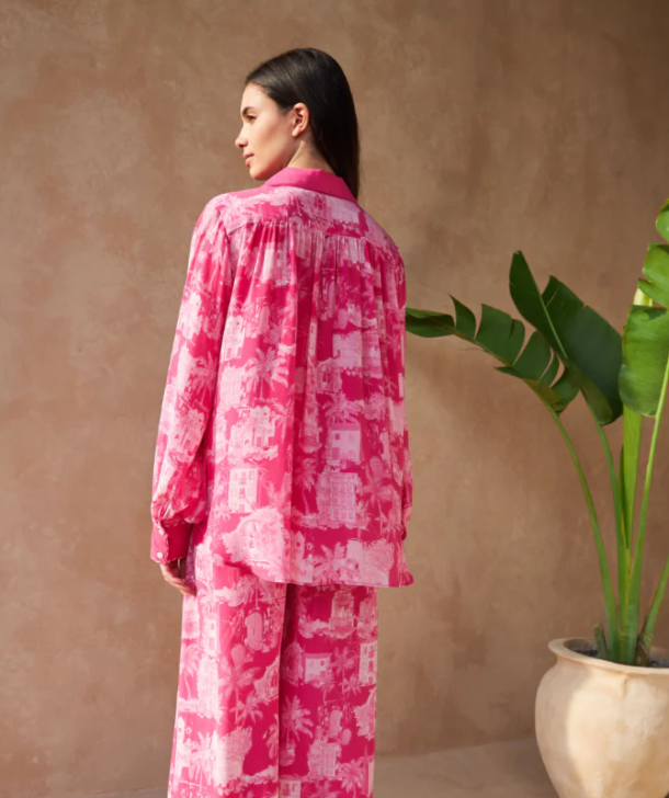 Inoa | Larch Trousers | Fucsia Play