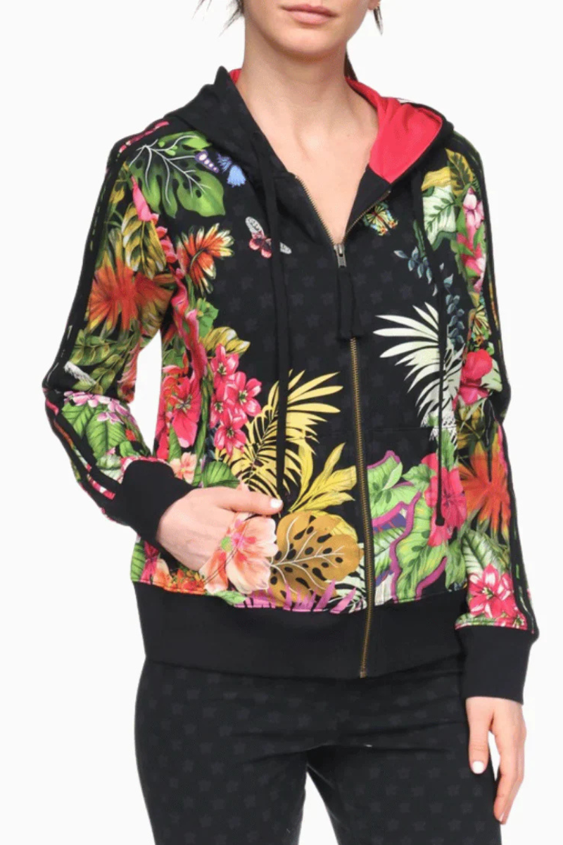 Johnny Was | Zip Front Hoodie | Amorina