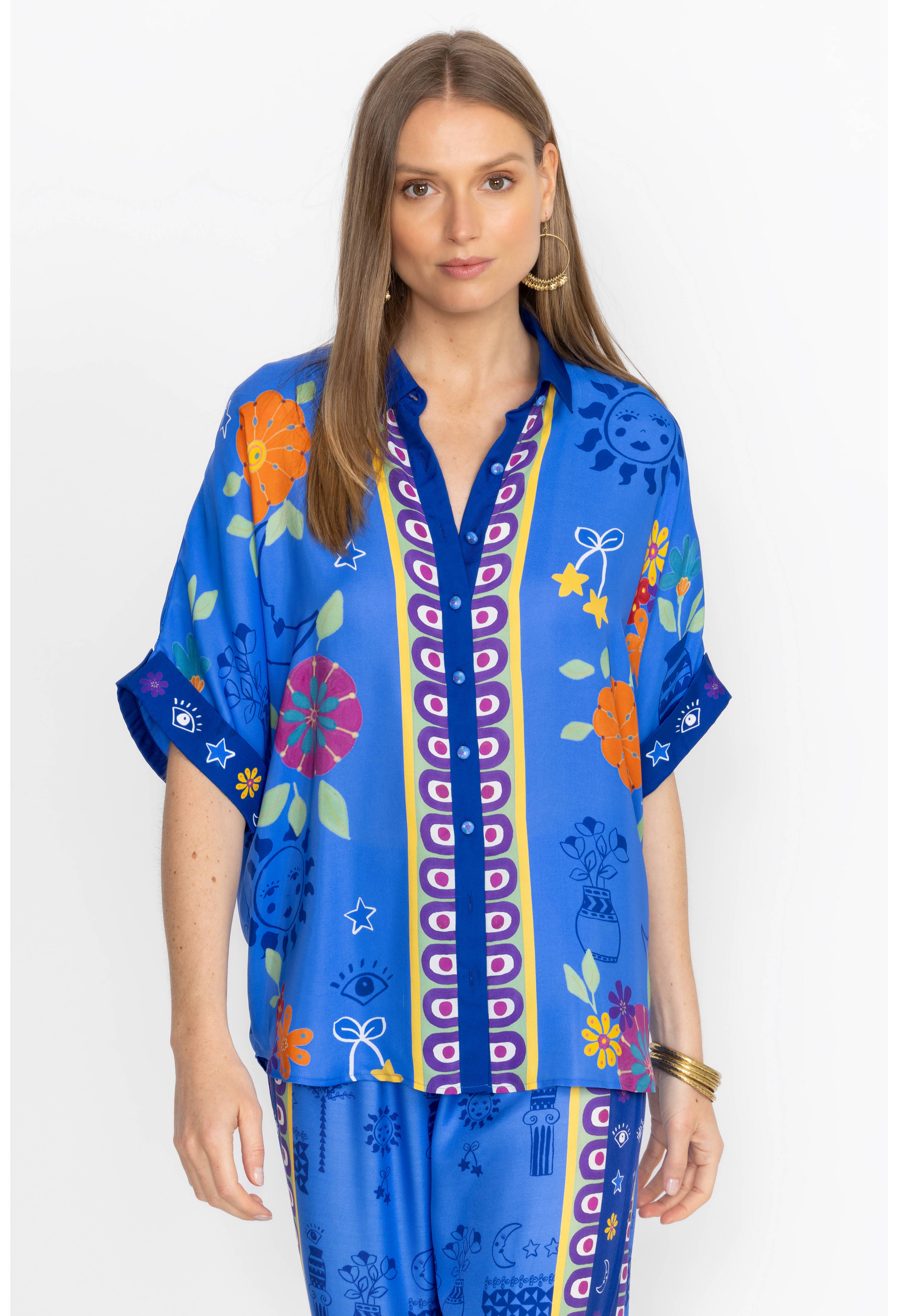 Johnny Was - Fernanda Button Down Shirt - Niccola