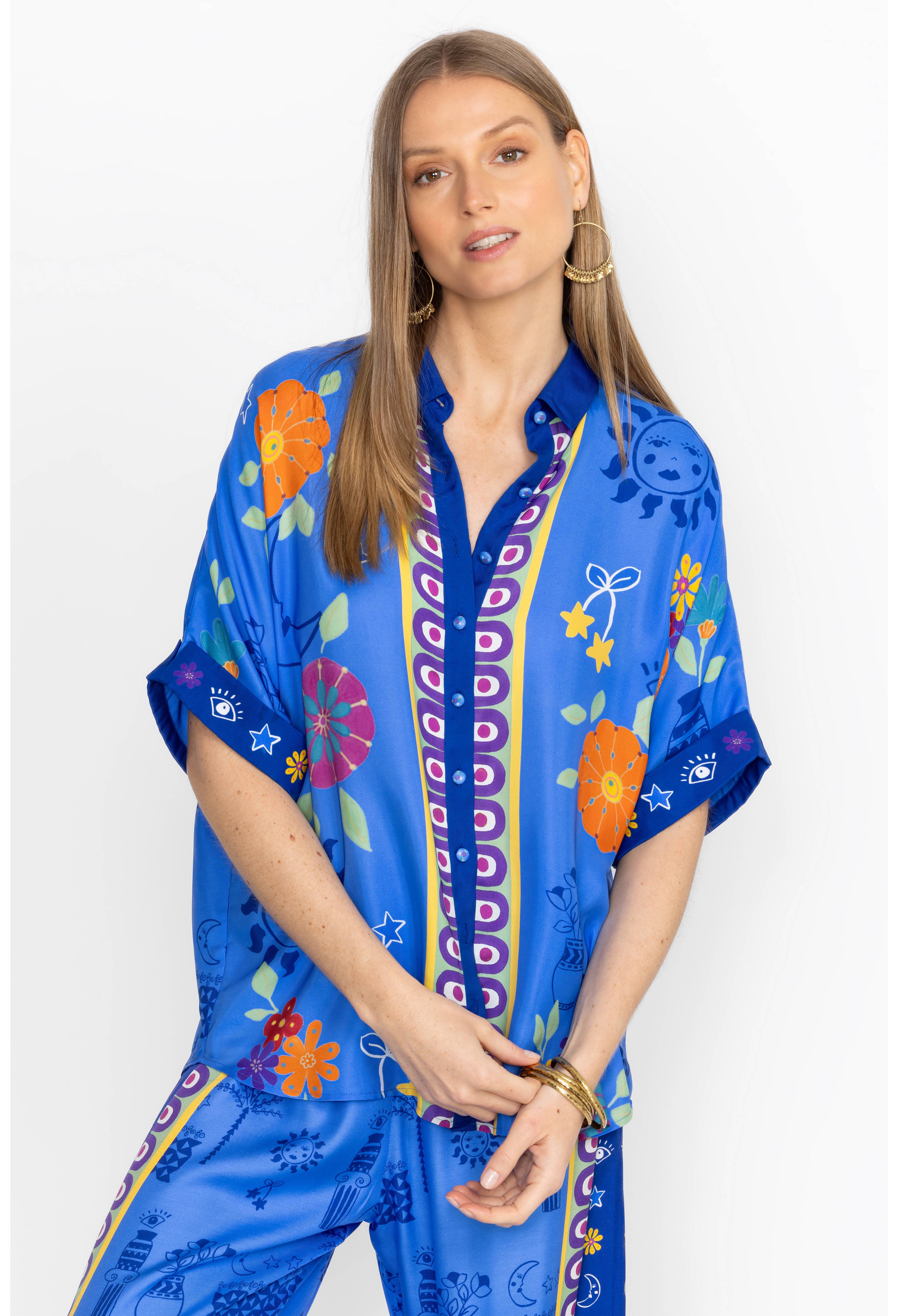 Johnny Was - Fernanda Button Down Shirt - Niccola