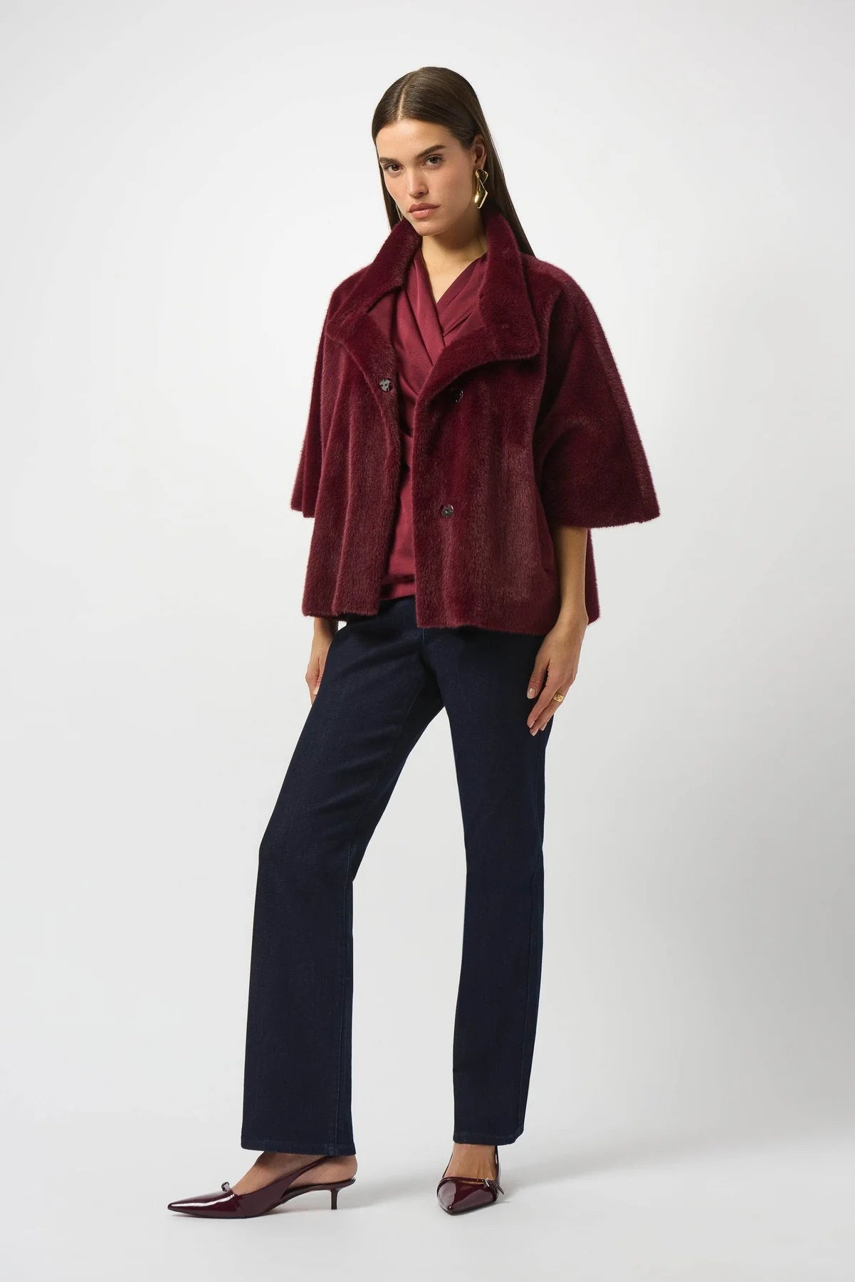 Joseph Ribkoff | Brooke Classic Bootleg Stretch Jeans | Ink