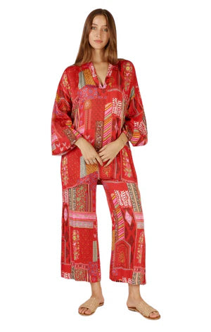 Ruby Yaya I Khari Shirt I Red