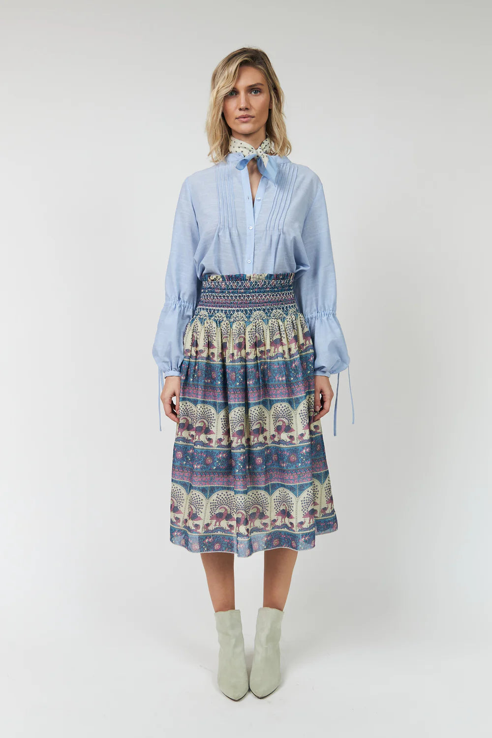 Lolly's Laundry | Lanna Shirt | Light Blue