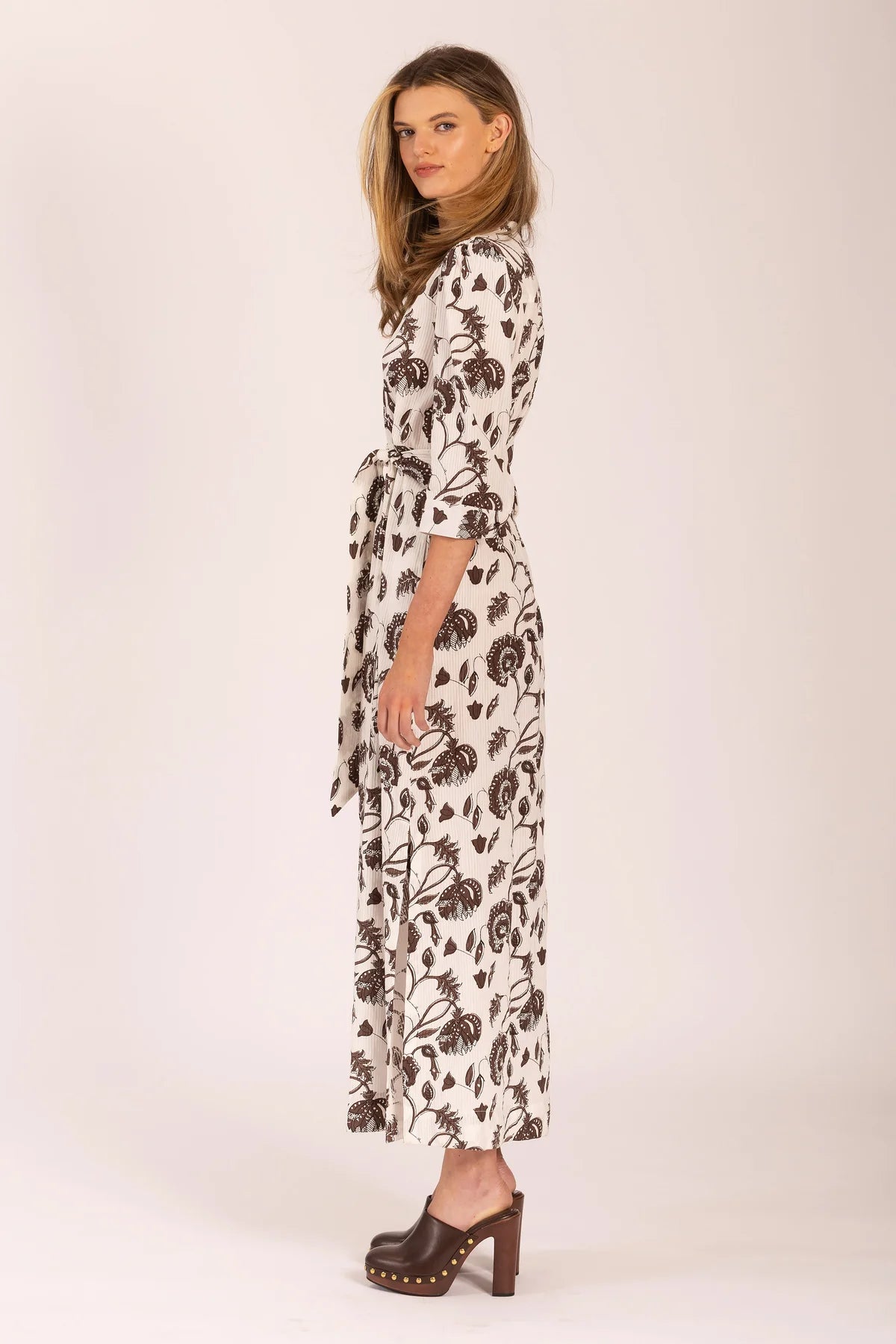 Lola | Mary Maxi Dress | Capri/Navy