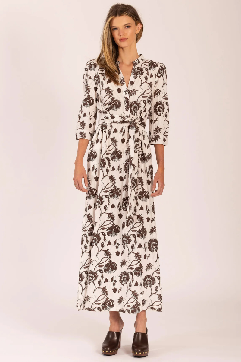 Lola | Mary Maxi Dress | Capri/Navy