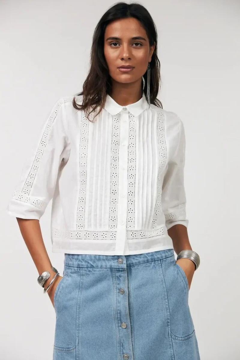 Lolly's Laundry | Amora Shirt | White