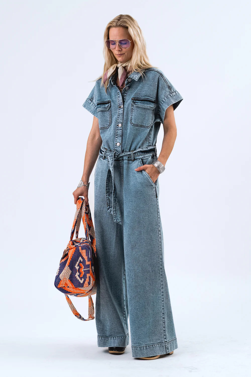 Lolly's Laundry | Mathilde Jumpsuit | Blue