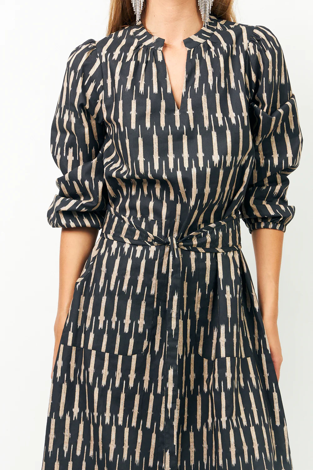 Lolly's Laundry | Paris Midi Dress | Black
