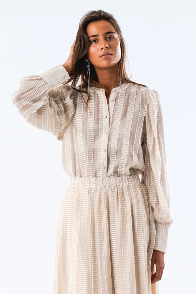 Lollys Laundry | Rora Shirt | Creme