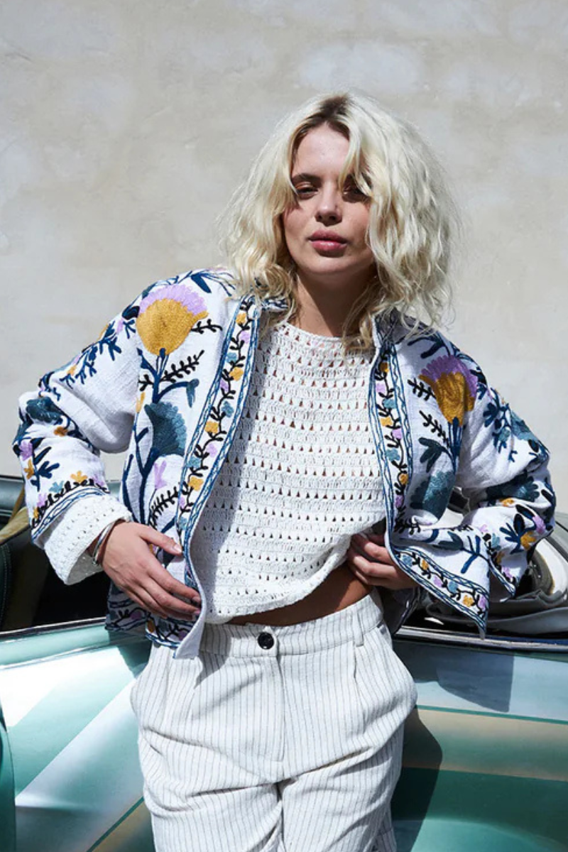 Lolly's Laundry | Sadie Jacket | Creme