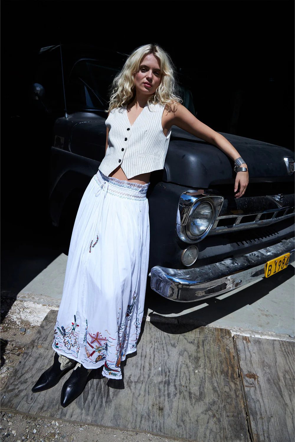 Lolly's Laundry | Torino Vest | Creme