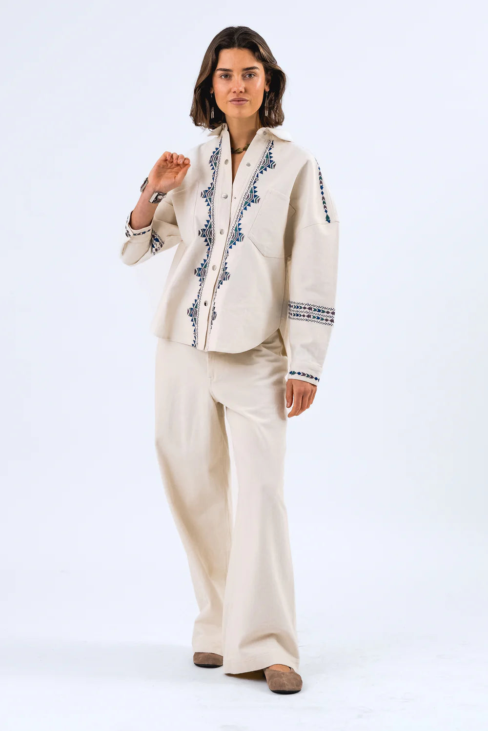 Lolly's Laundry | Veida Shirt | Creme