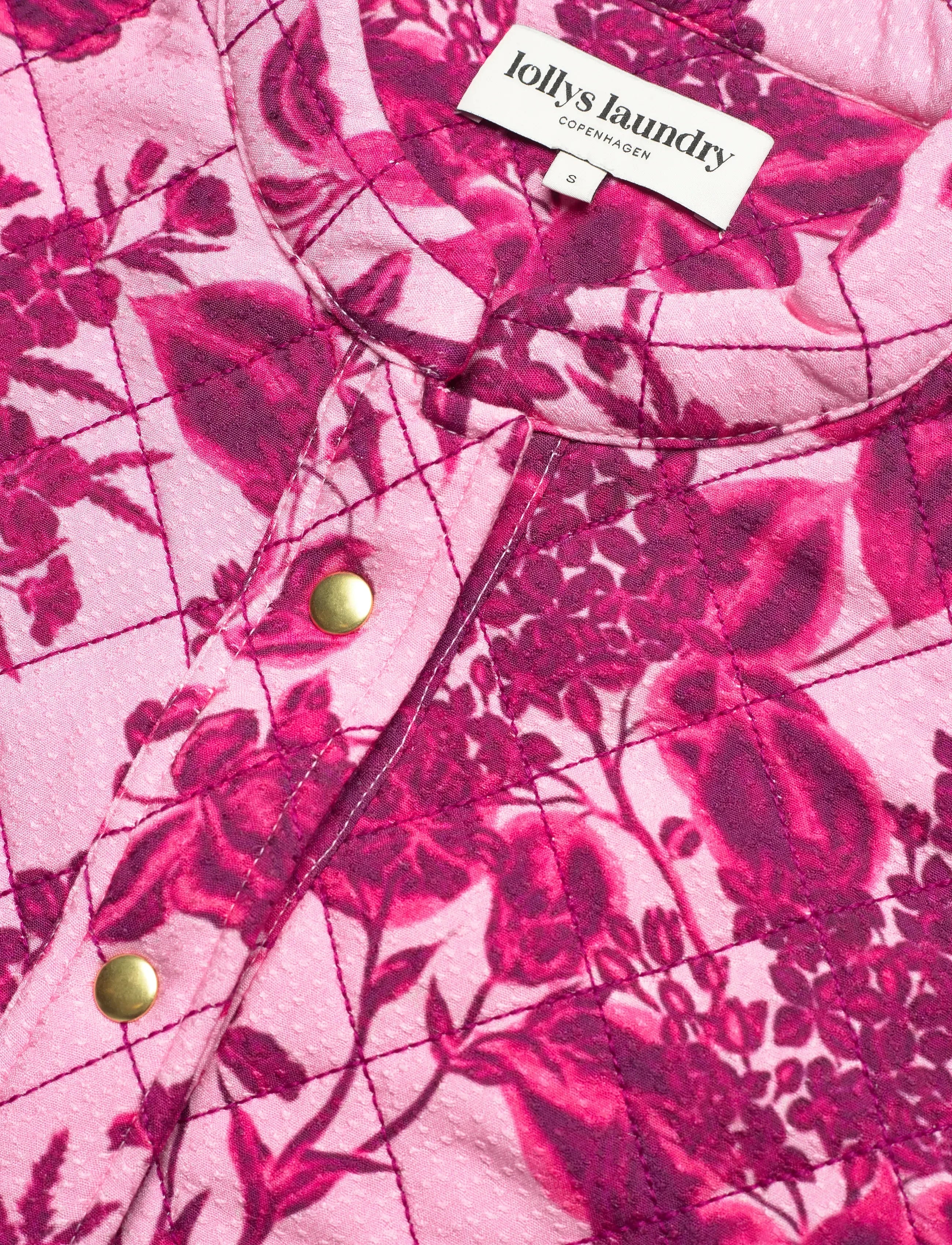 Lolly's Laundry | Cairo Quilted Vest | Pink