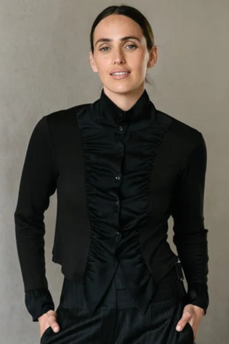 Maud Dainty | Freya Top | Black