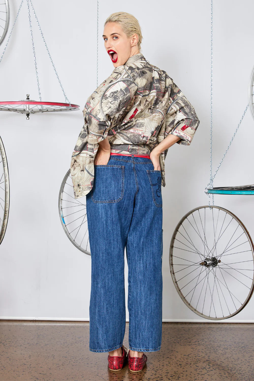 M A Dainty | Wheelie Trick Cyclist Shirt