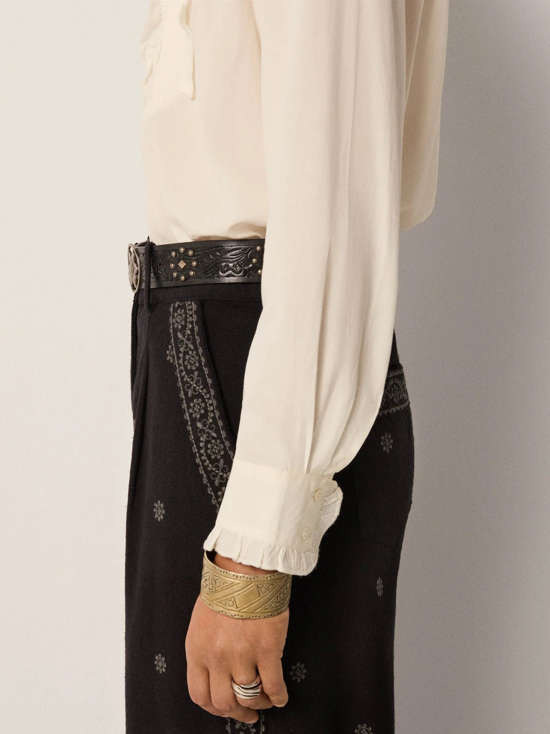Maison Hotel | Clara Blouse | Odyssey Disco Pearl