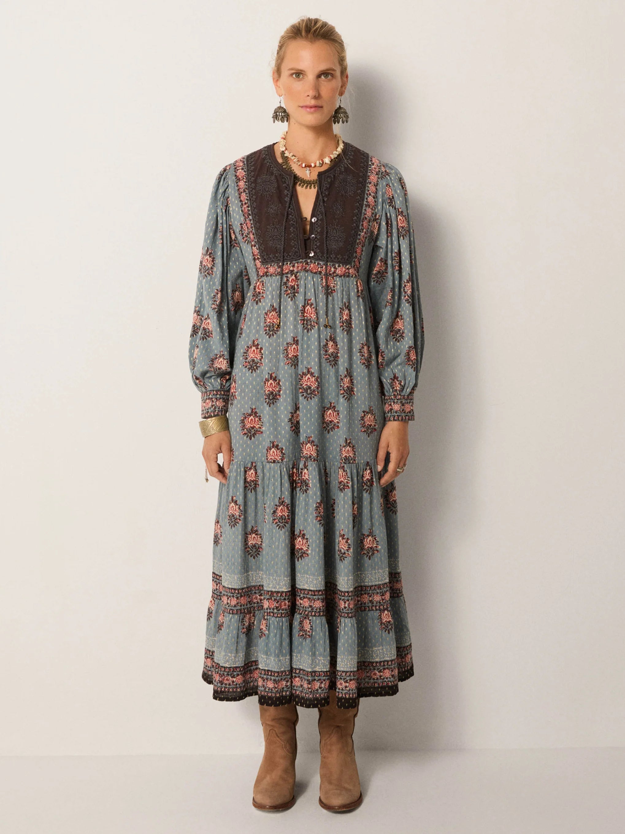 Maison Hotel | Allegra Dress | Cerulean Mist