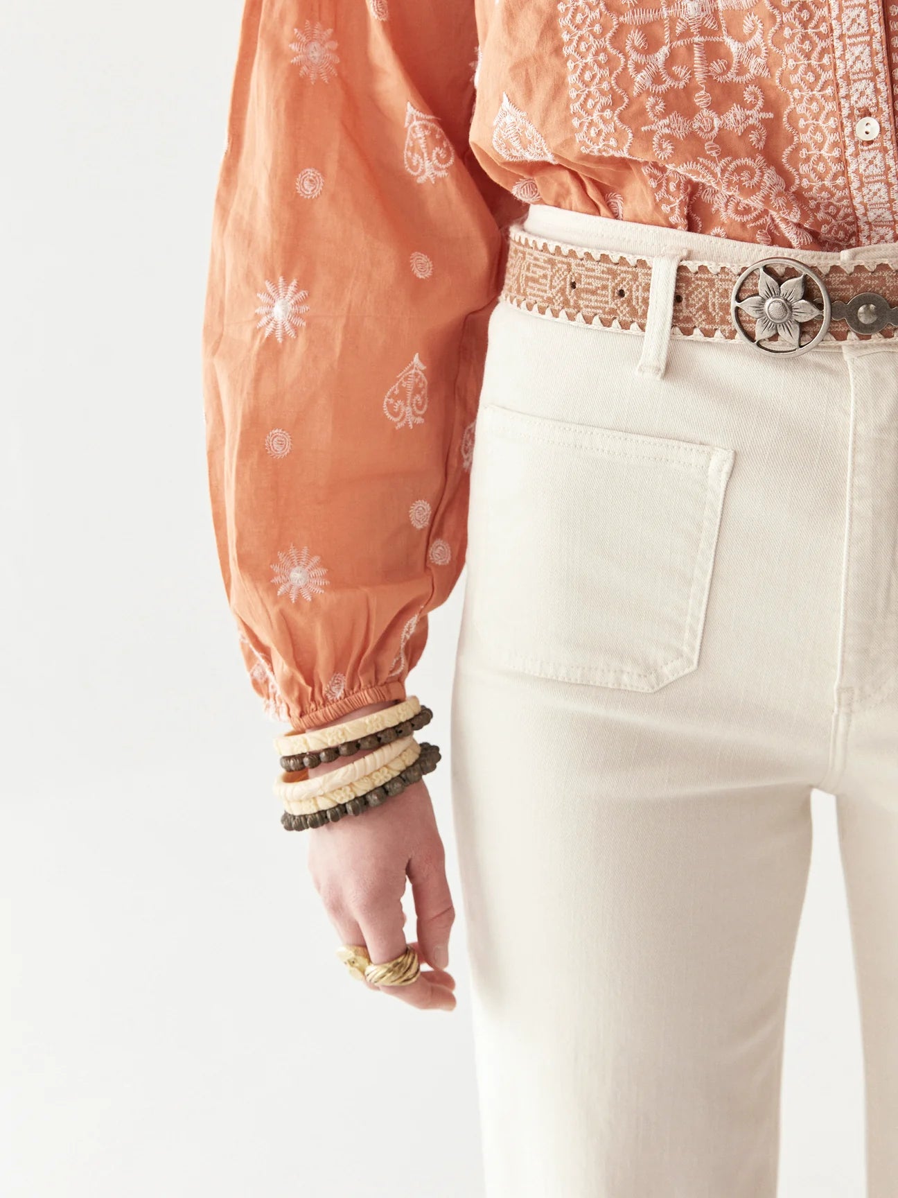 Maison Hotel | Stephanie Blouse | Pumpkin