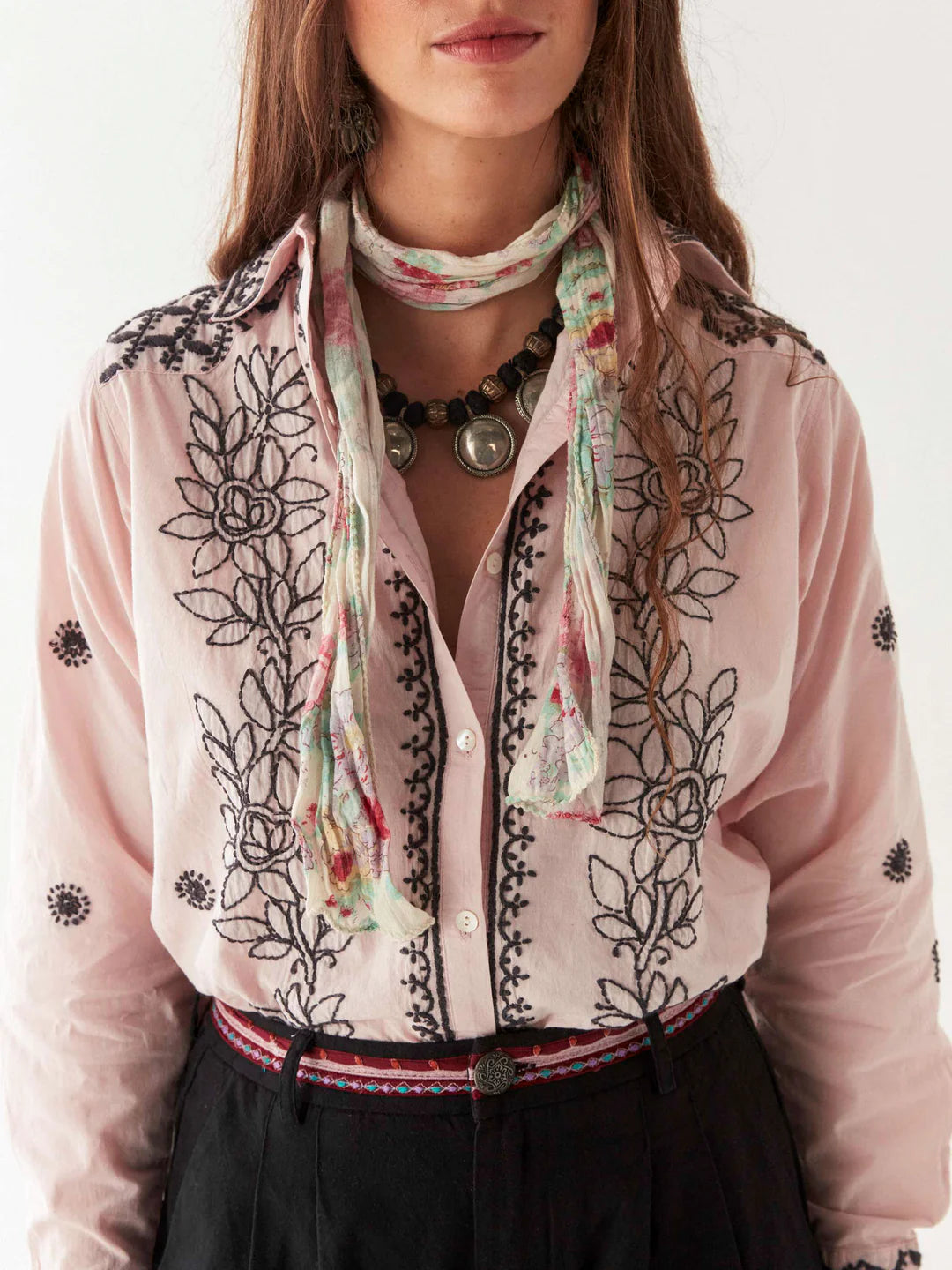 Maison Hotel | Ganges Blouse | Software Pink