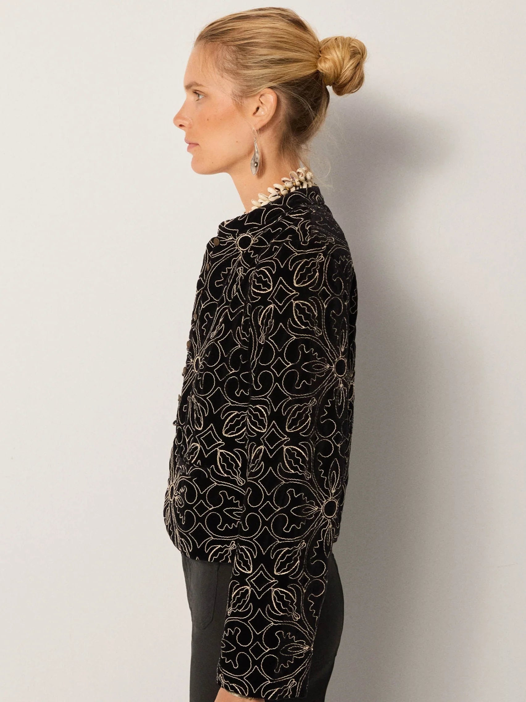 Maison Hotel | Odette Jacket | Night Lilly Nero