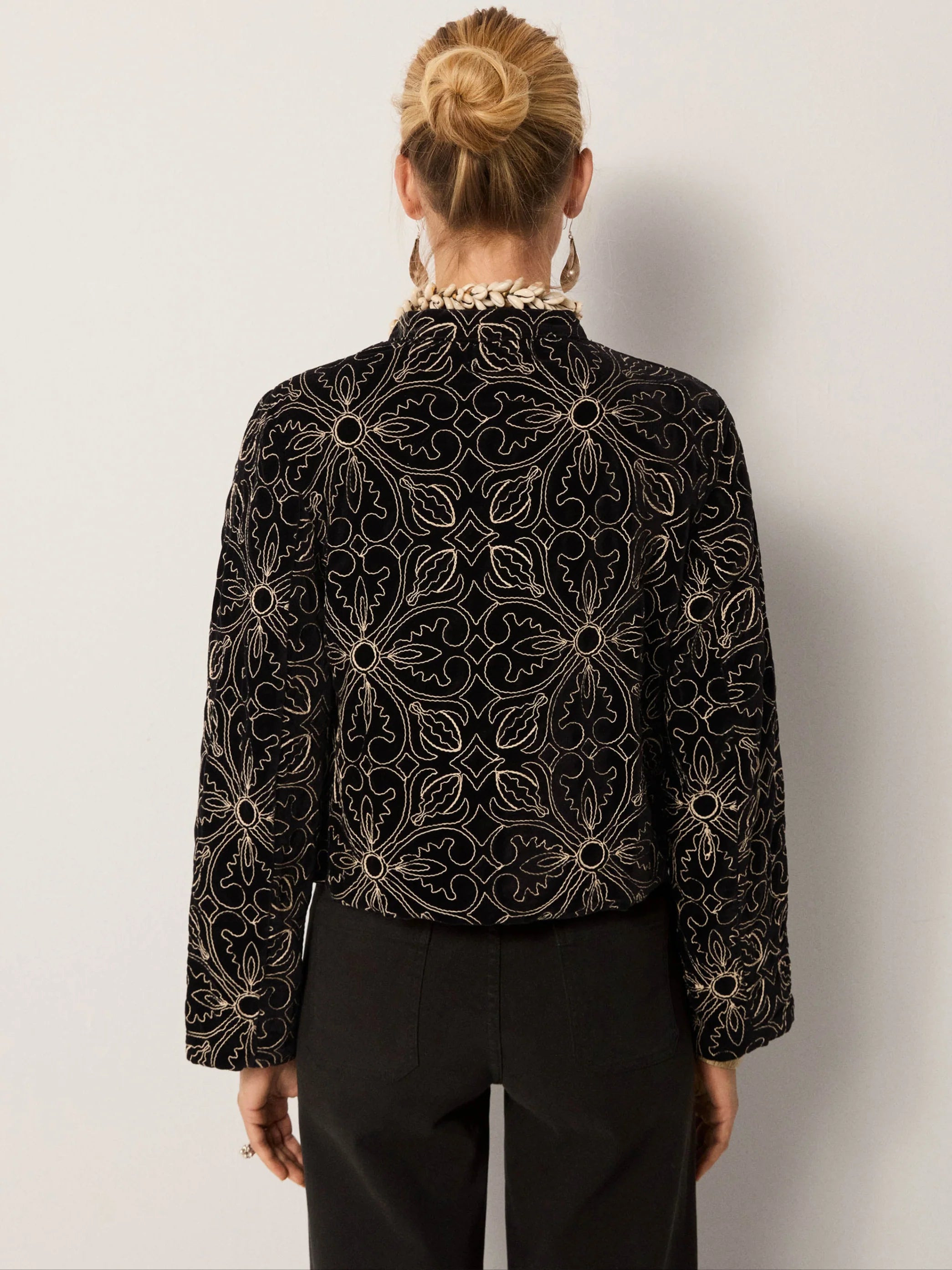 Maison Hotel | Odette Jacket | Night Lilly Nero