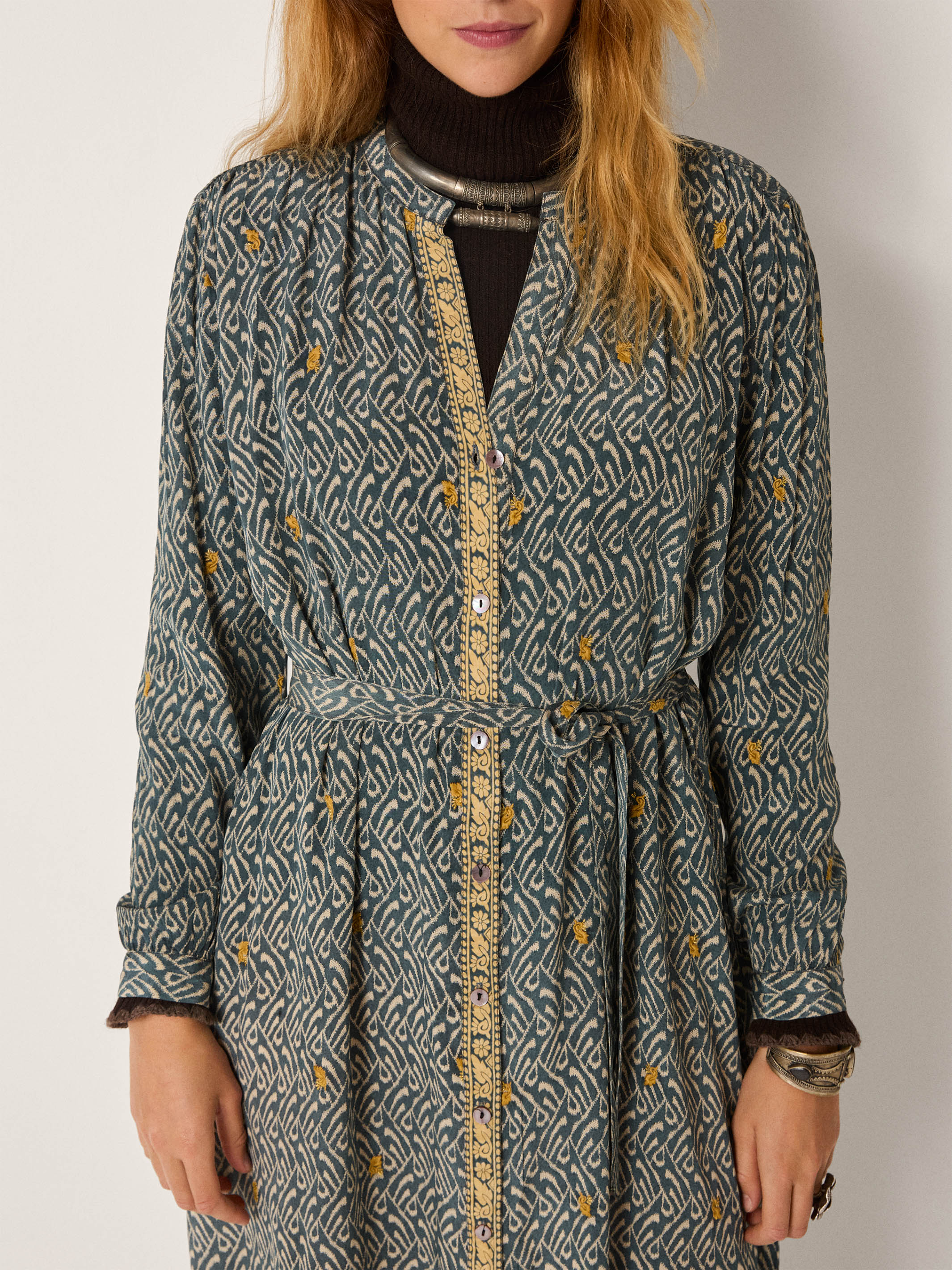 Maison Hotel | Ophelia Dress | Blue Shibori