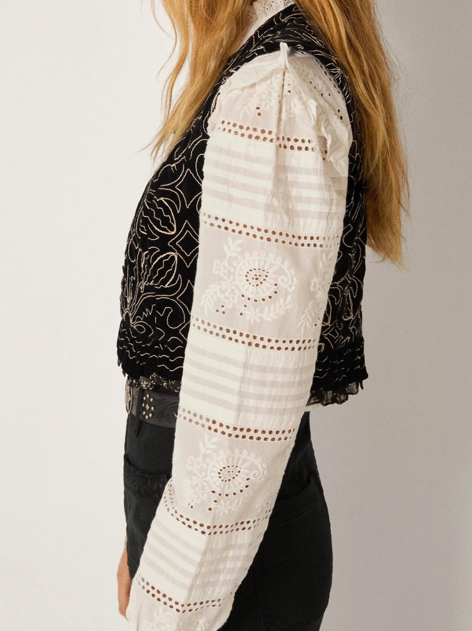Maison Hotel | Marceline Vest |  Night Lilly Nero
