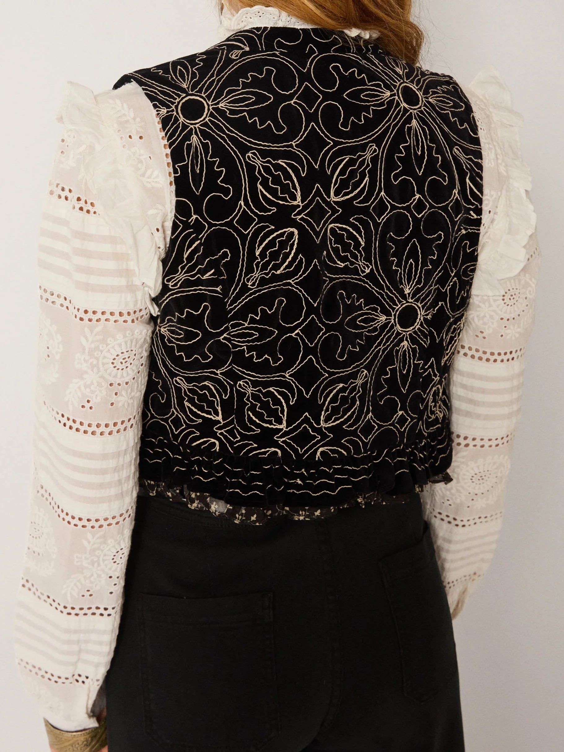 Maison Hotel | Marceline Vest |  Night Lilly Nero