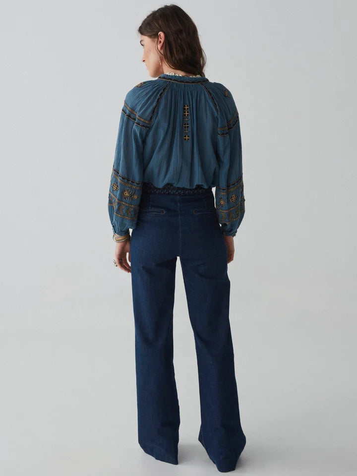 Maison Hotel | Audrey Blouse | Dipinto Di Blue