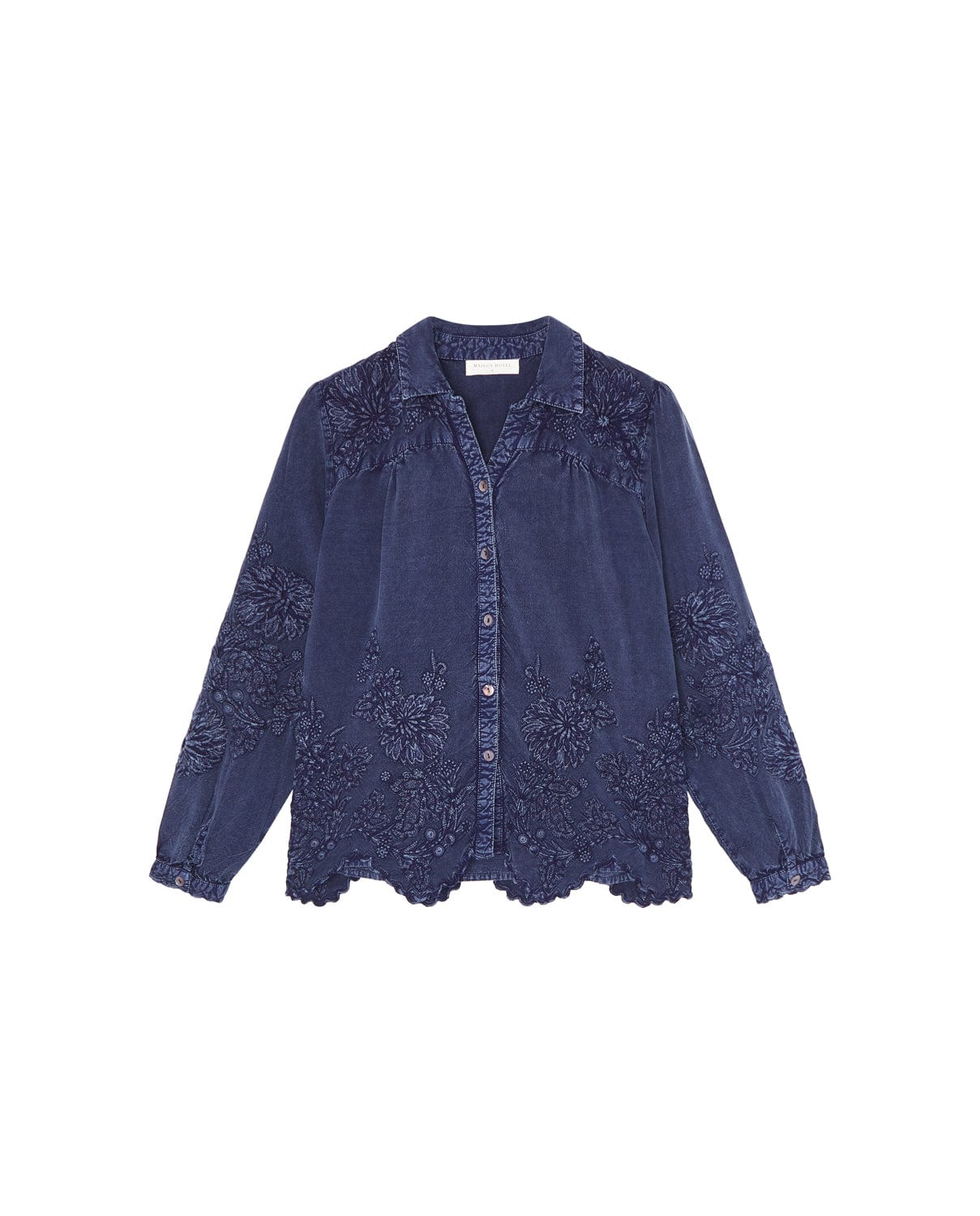 Maison Hotel | Sunflower Ariana Blouse | Blue