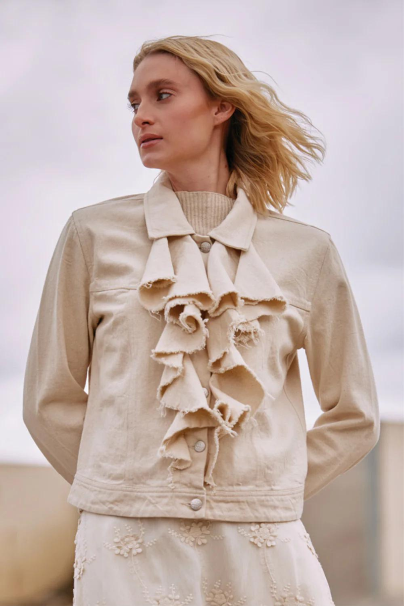 M A Dainty | Blossum Jacket | Cream