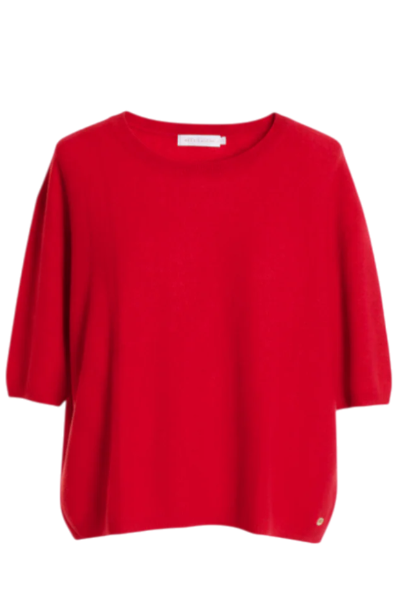 Mia Fratino | Eliza Tee | Scarlet