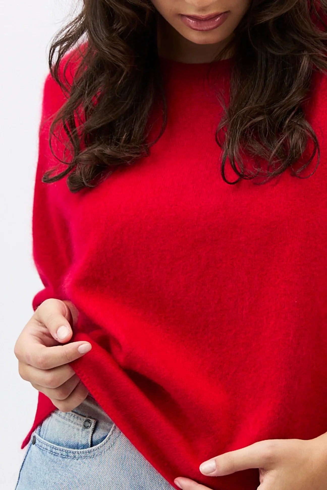Mia Fratino | Eliza Tee | Scarlet