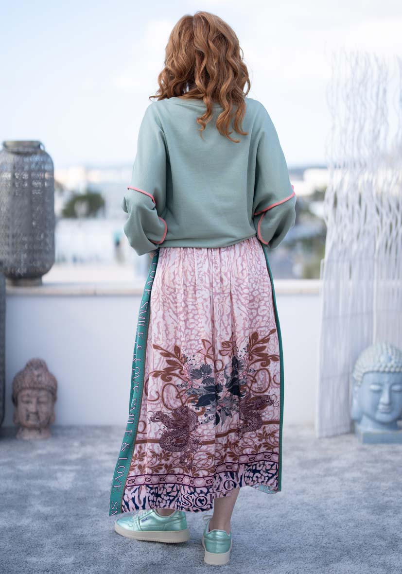 Miss Goodlife | Rose Maxi Skirt | Leo Multi