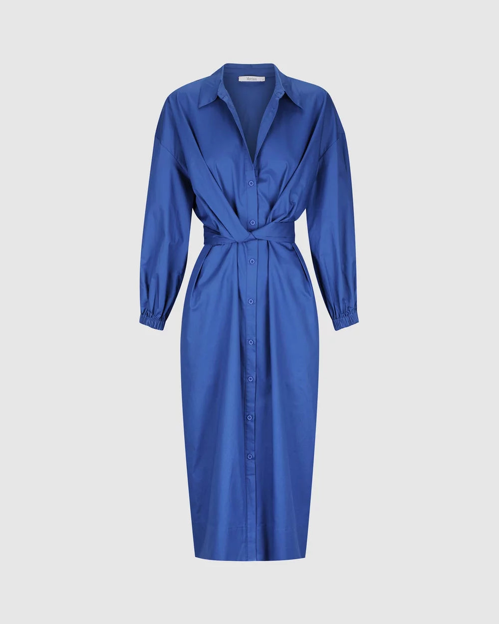 Morrison - Ari Shirt Dress - Cobalt