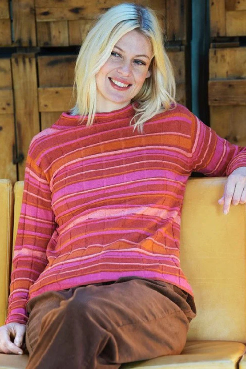 N.O.K. | Nature of Knitting | Lola Sweater in Rust