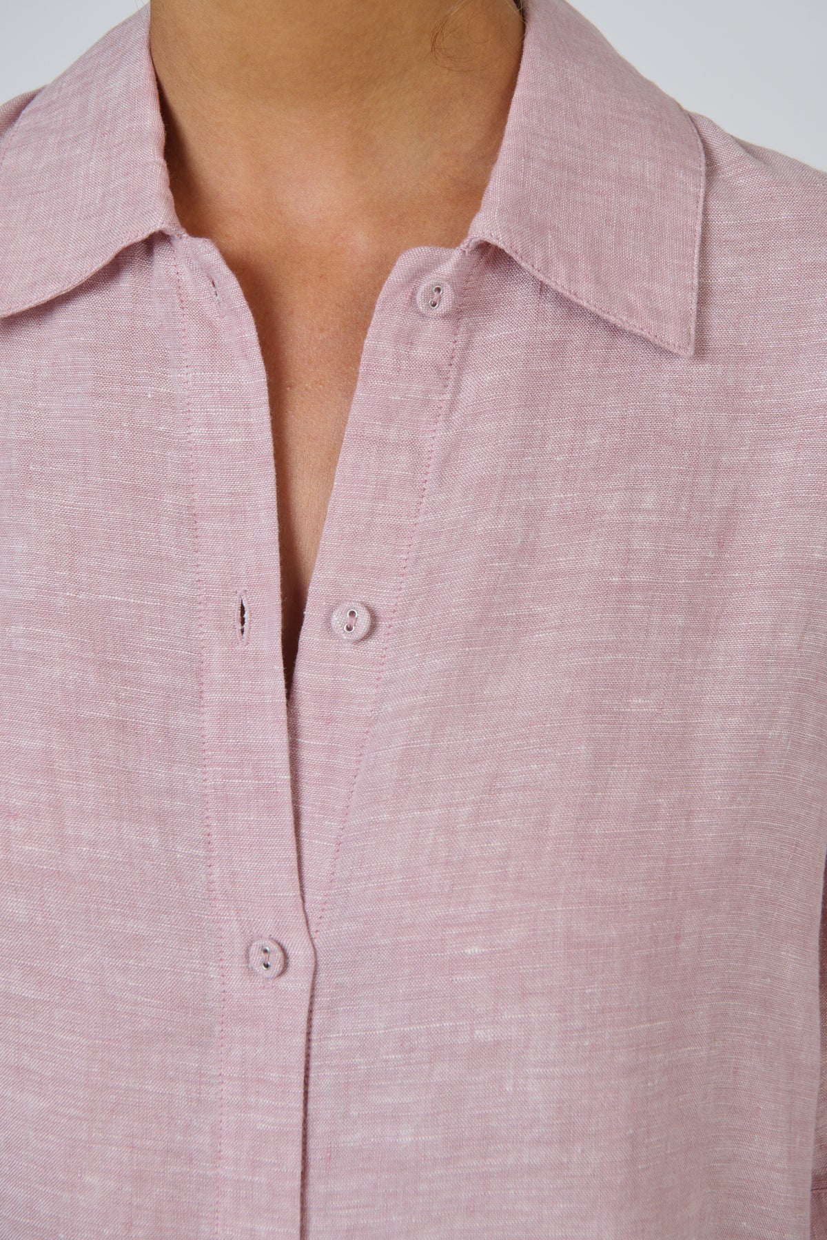 Naturals | Linen Dress | Radish
