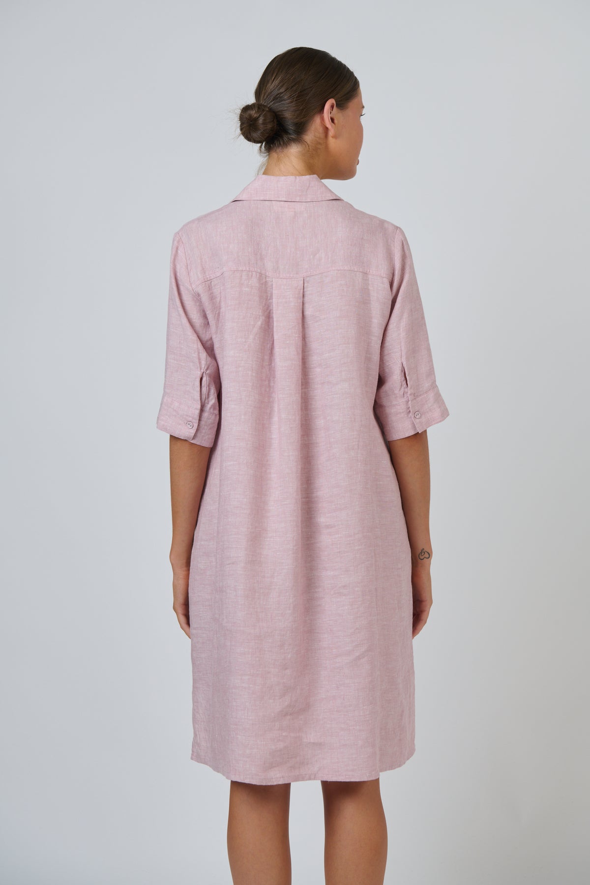 Naturals | Linen Dress | Radish
